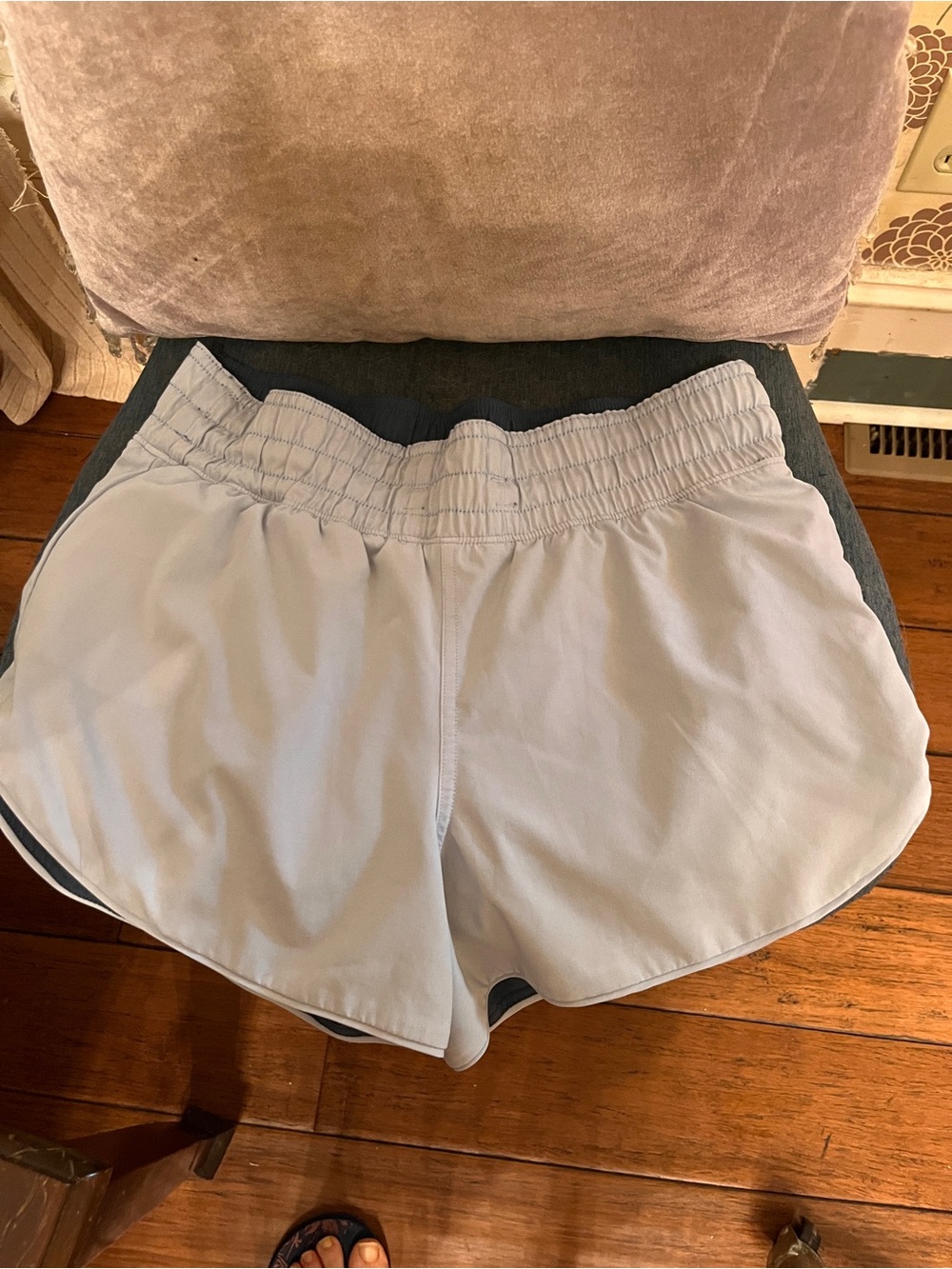 lululemon athletica Light Blue Women's Athletic Shorts Reversible.